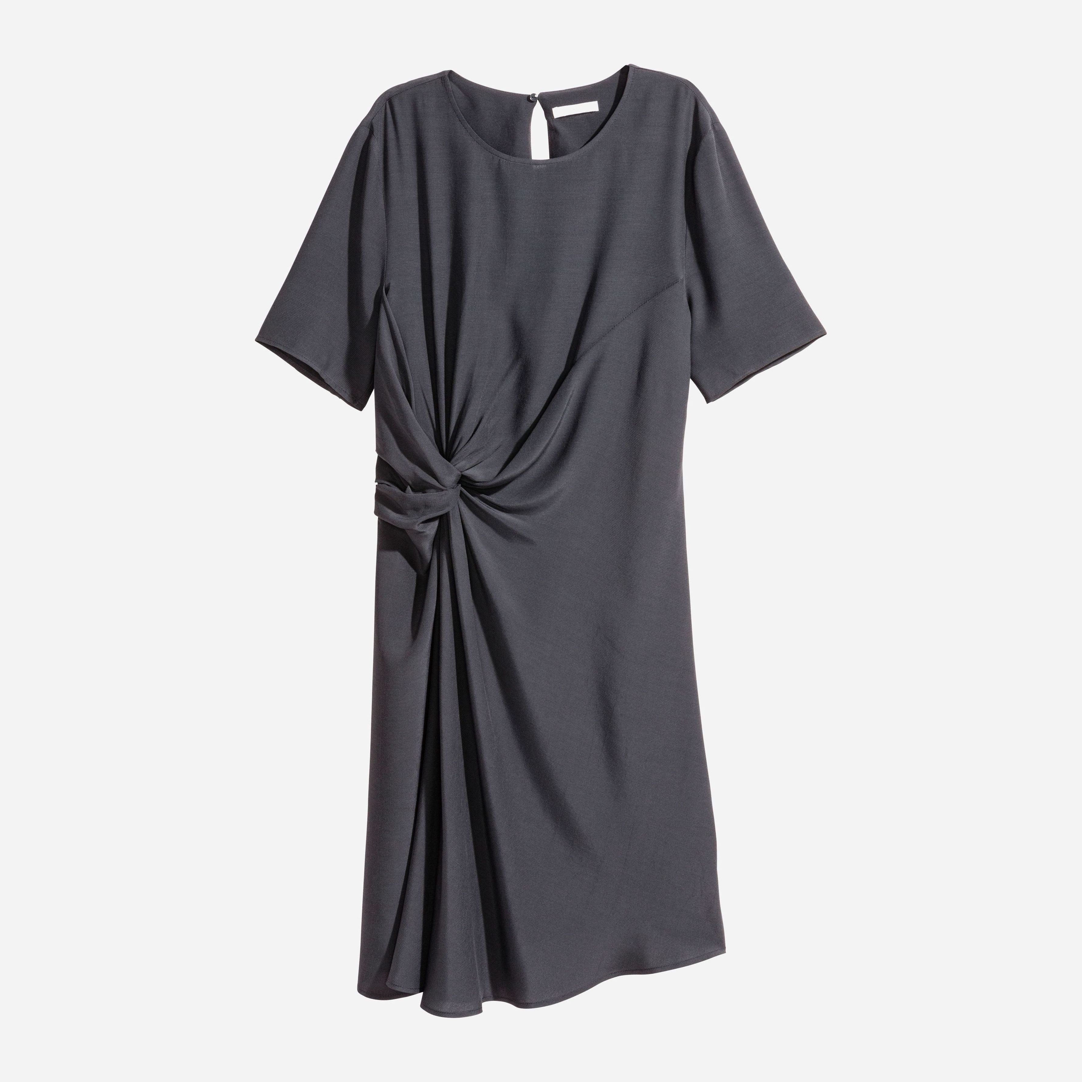 

Платье H&M 4821335-AAQJ 36 Темно-синее