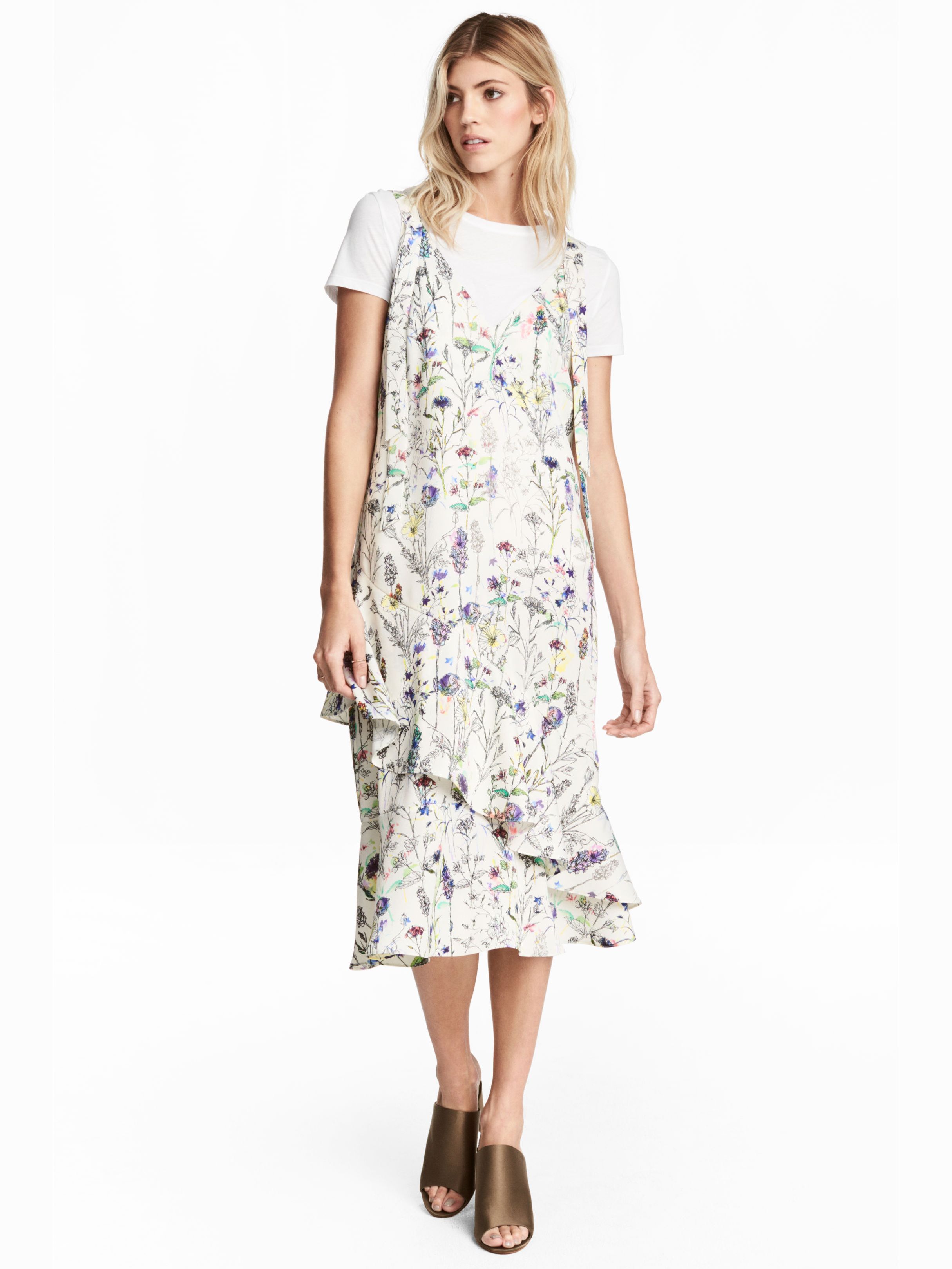 

Платье H&M 4796335-AAPB 44 Белое
