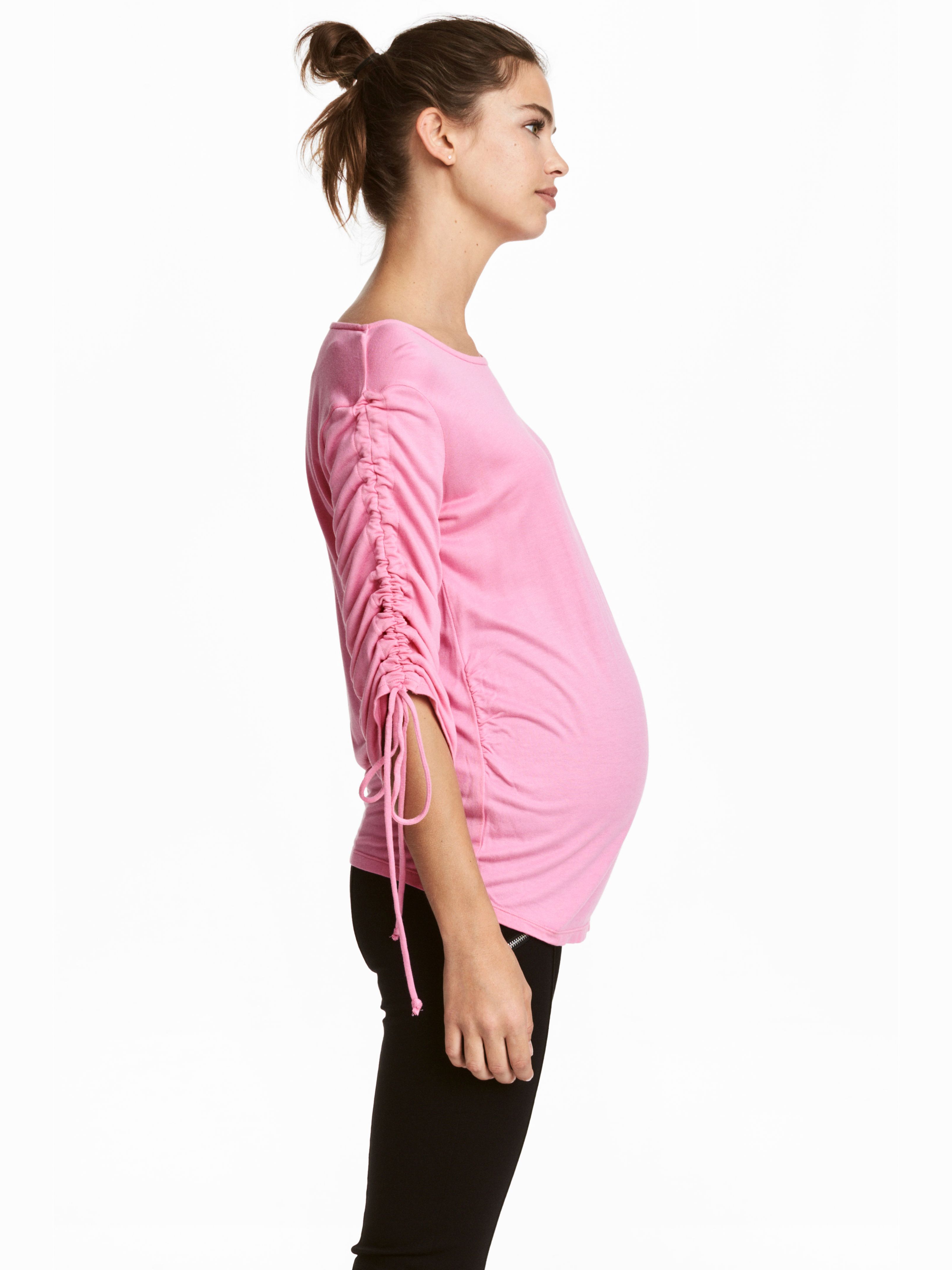 

Лонгслив для беременных H&M Mama 4912936-ACWG L Розовый