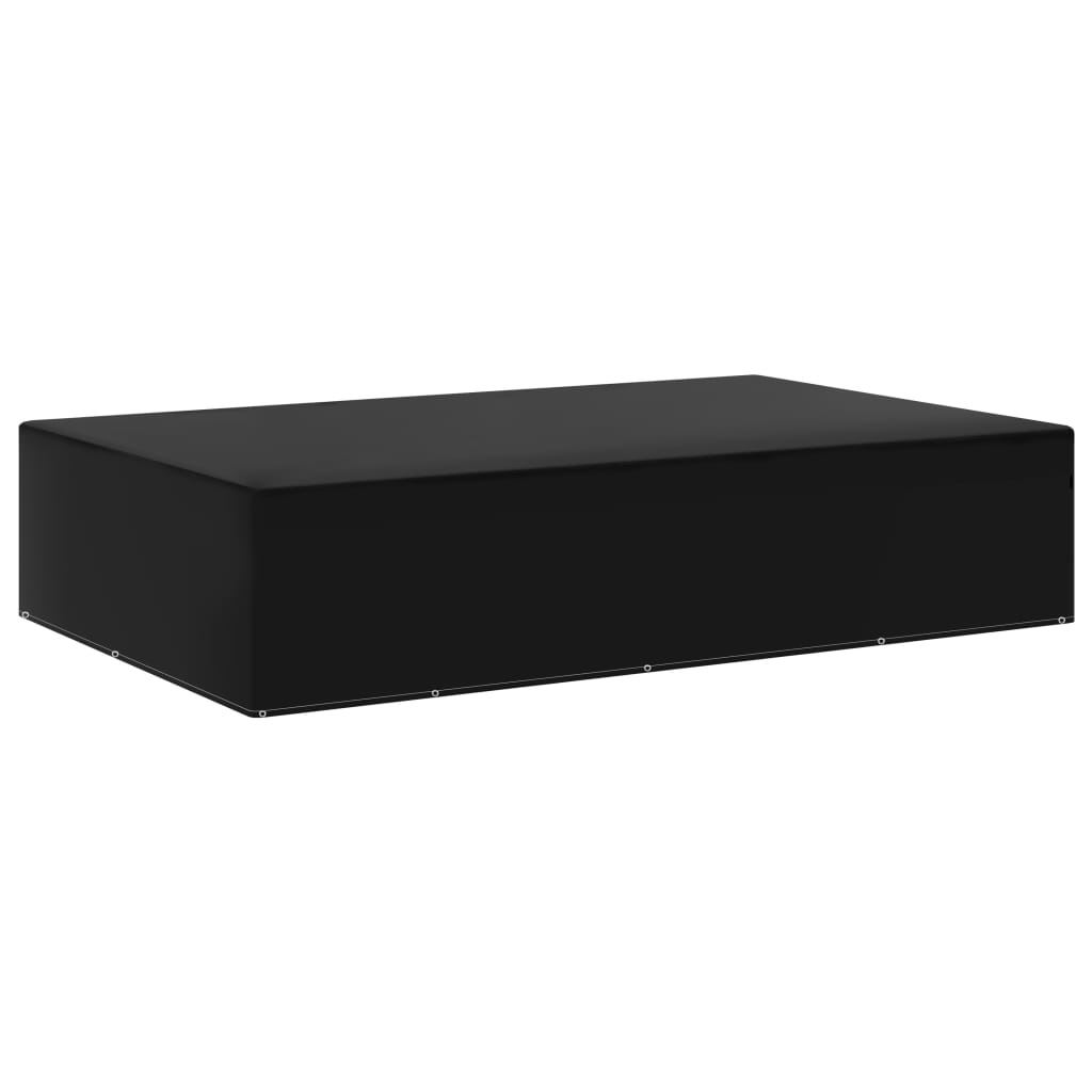 

Чохол для садових меблів 325x205x70 см Shumee чорний 48634