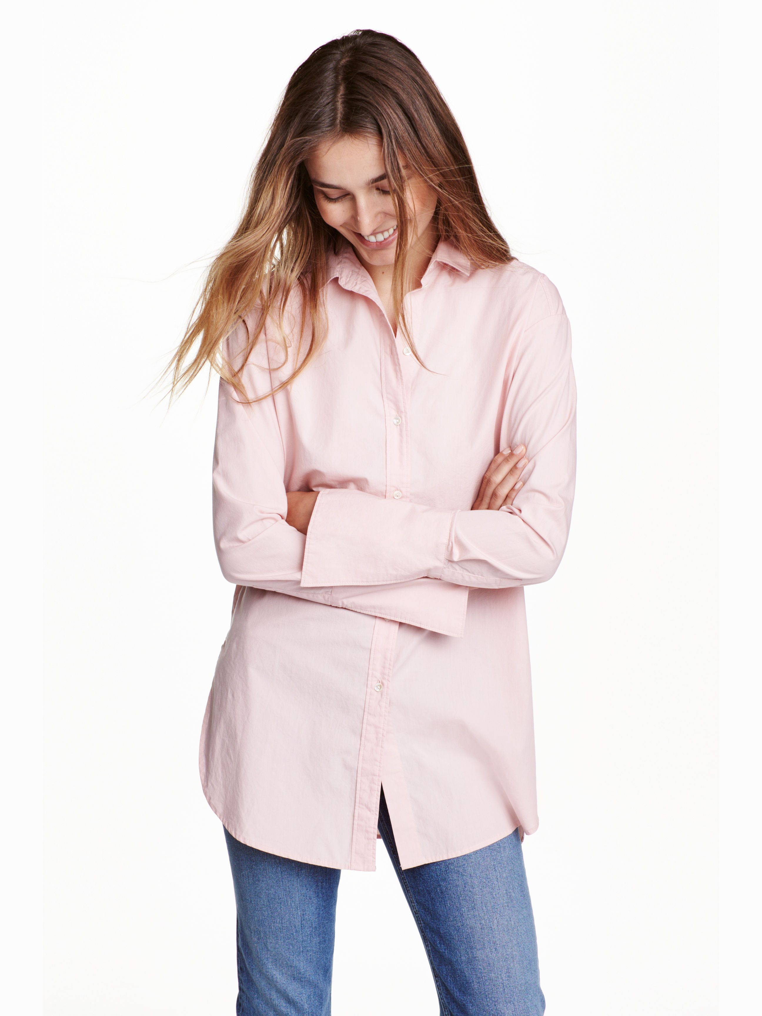 

Блузка H&M 4009364-ACWG 40 Розовая