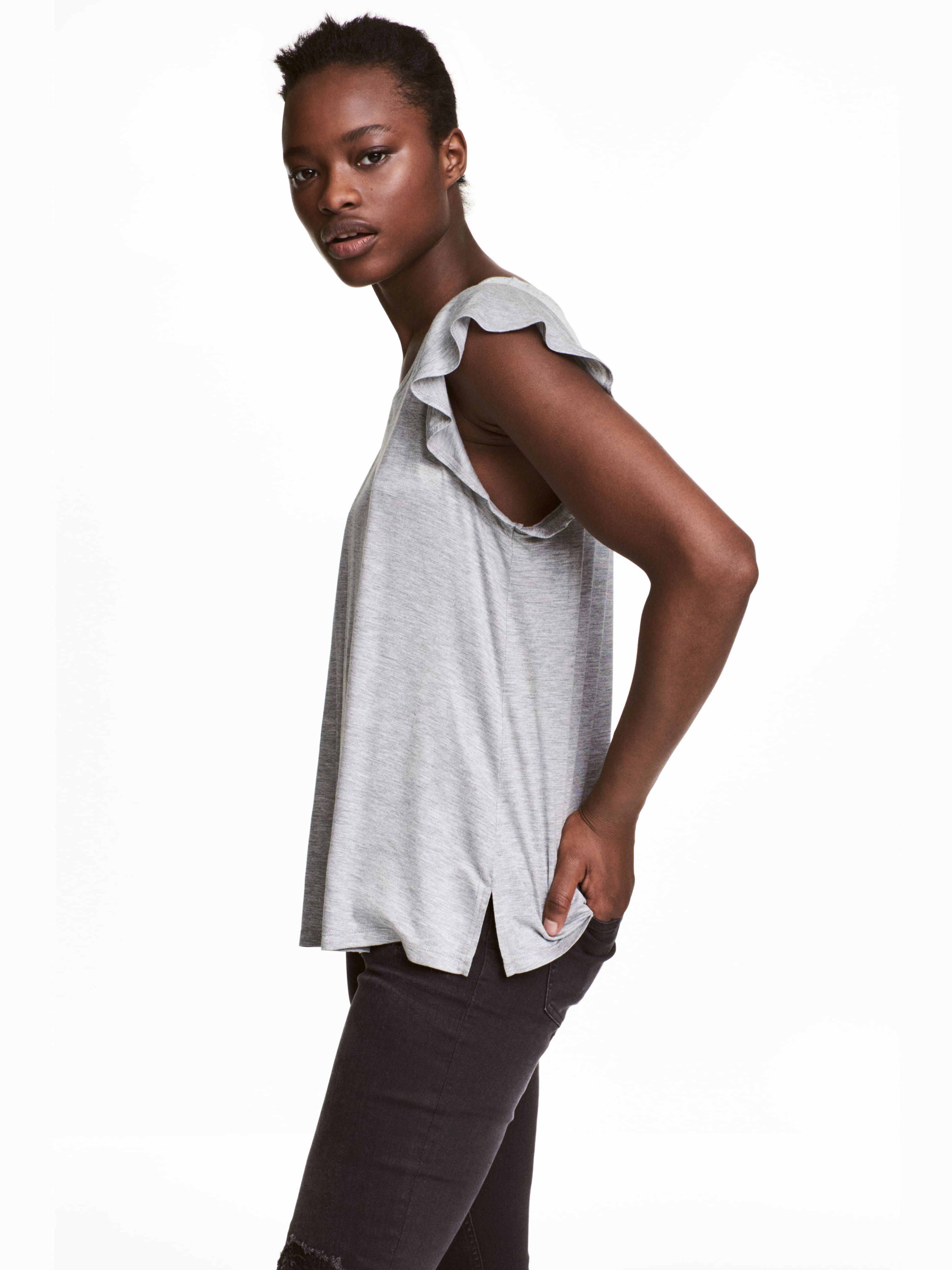 

Футболка H&M 5249586-ABKU XL Серая