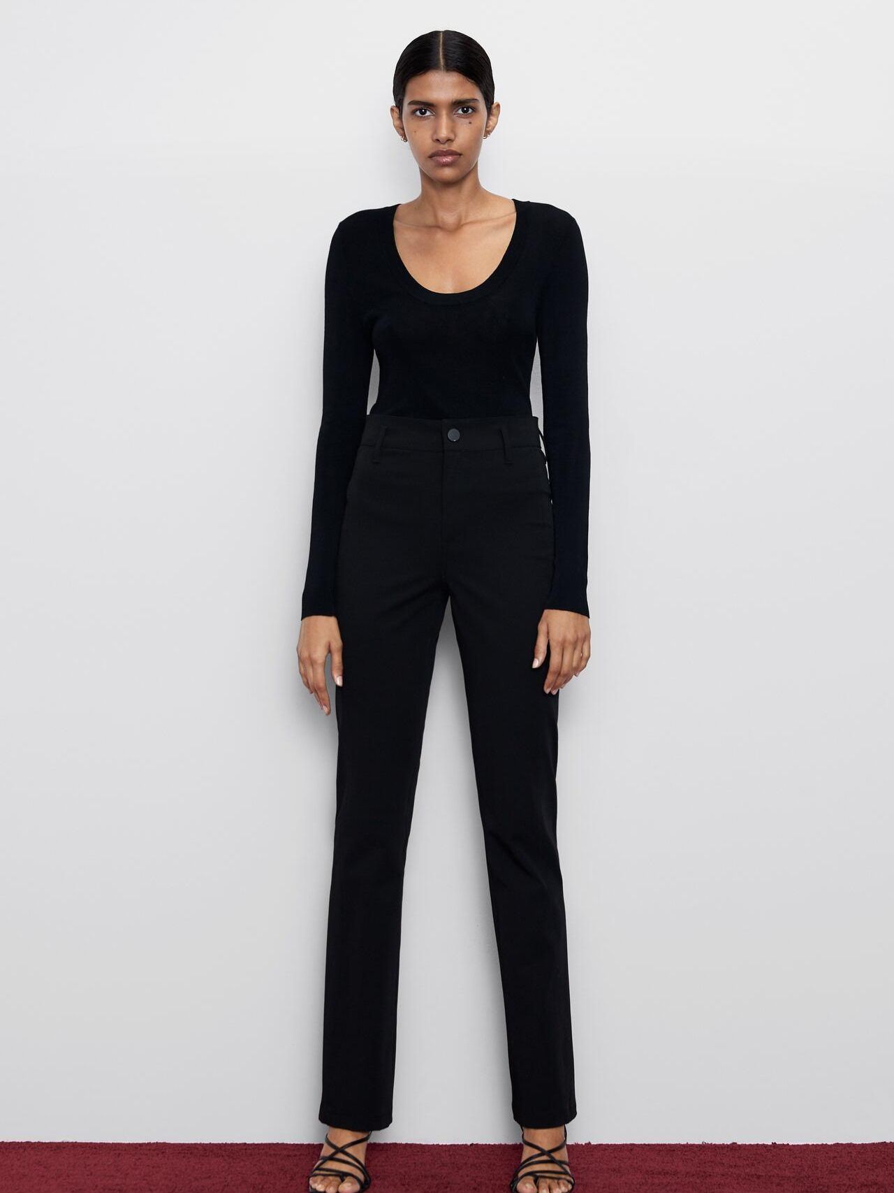 

Лонгслив Zara 5536/118/800-AAAD M Черный