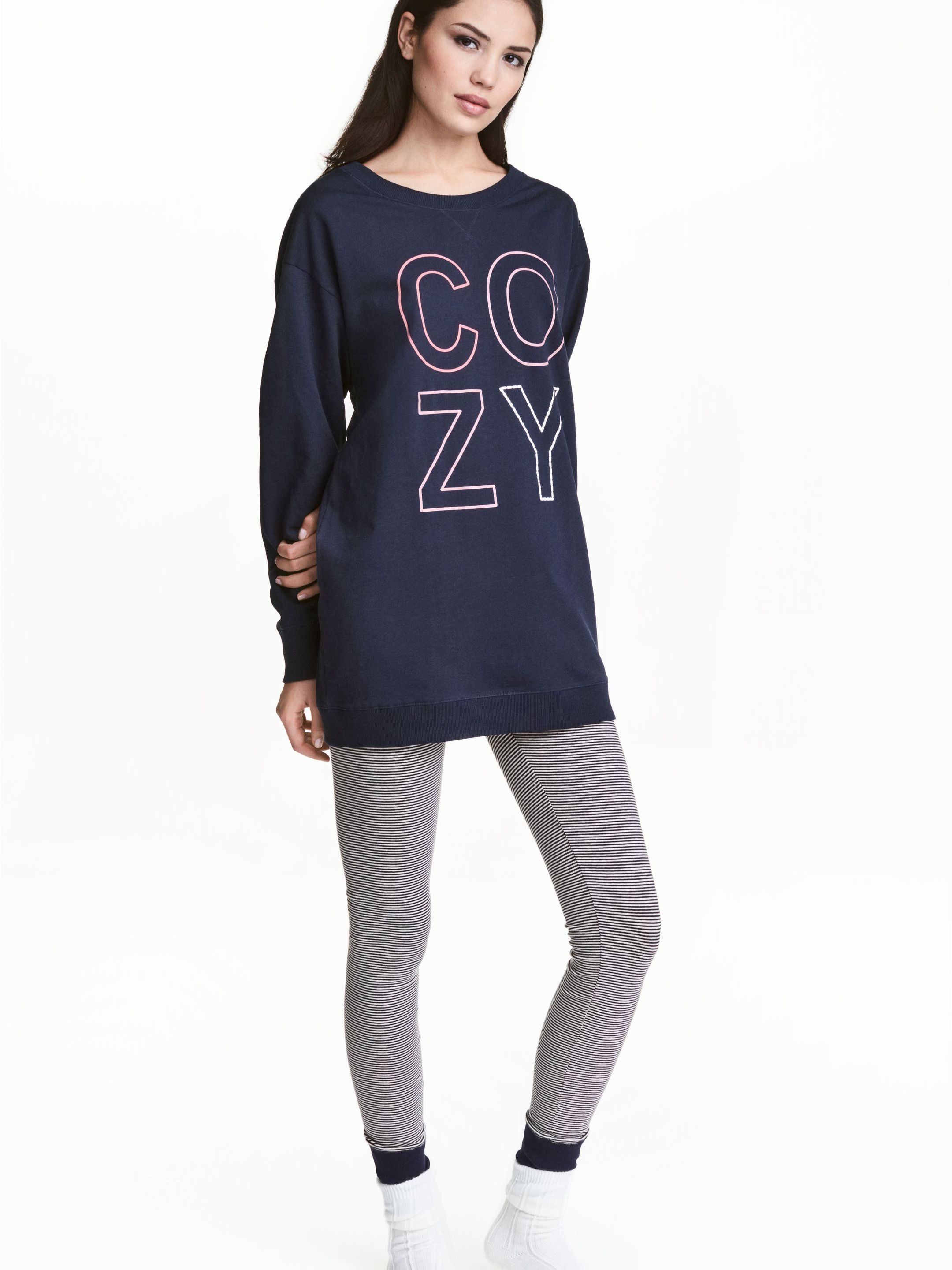 

Свитшот H&M 3471765-ACSJ S Темно-синий