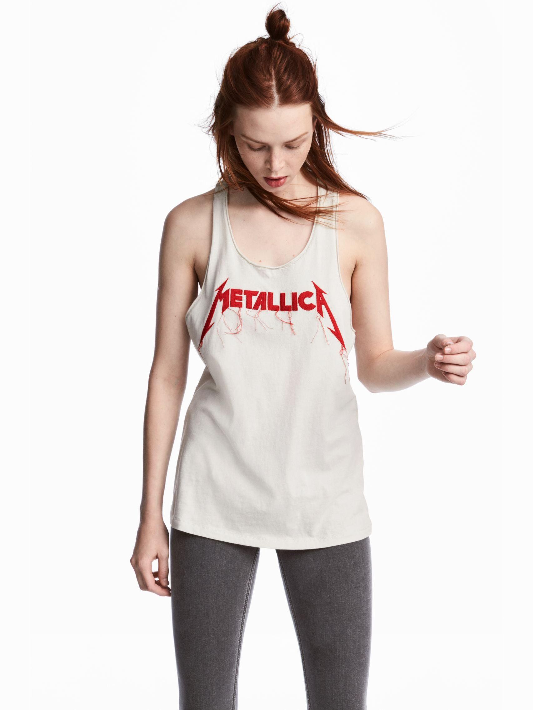 

Майка H&M 3170556-AAZW XS Светло-серая