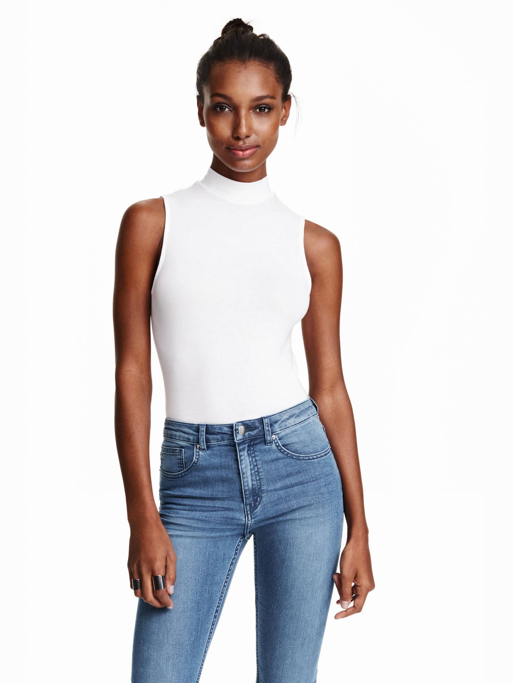 

Водолазка H&M 3717444-ACTS L Белая