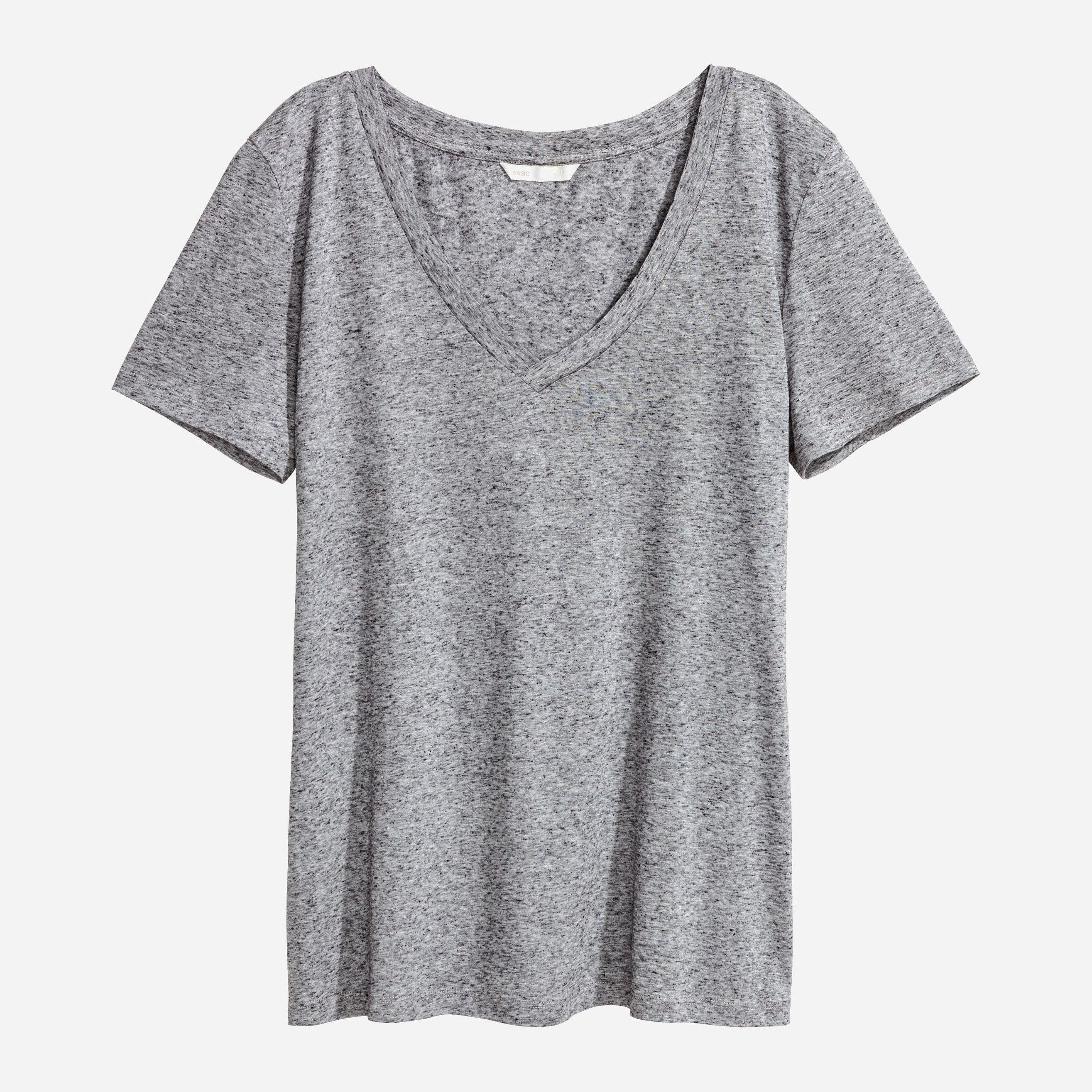 

Футболка H&M 2576676-ACXW L Темно-серая
