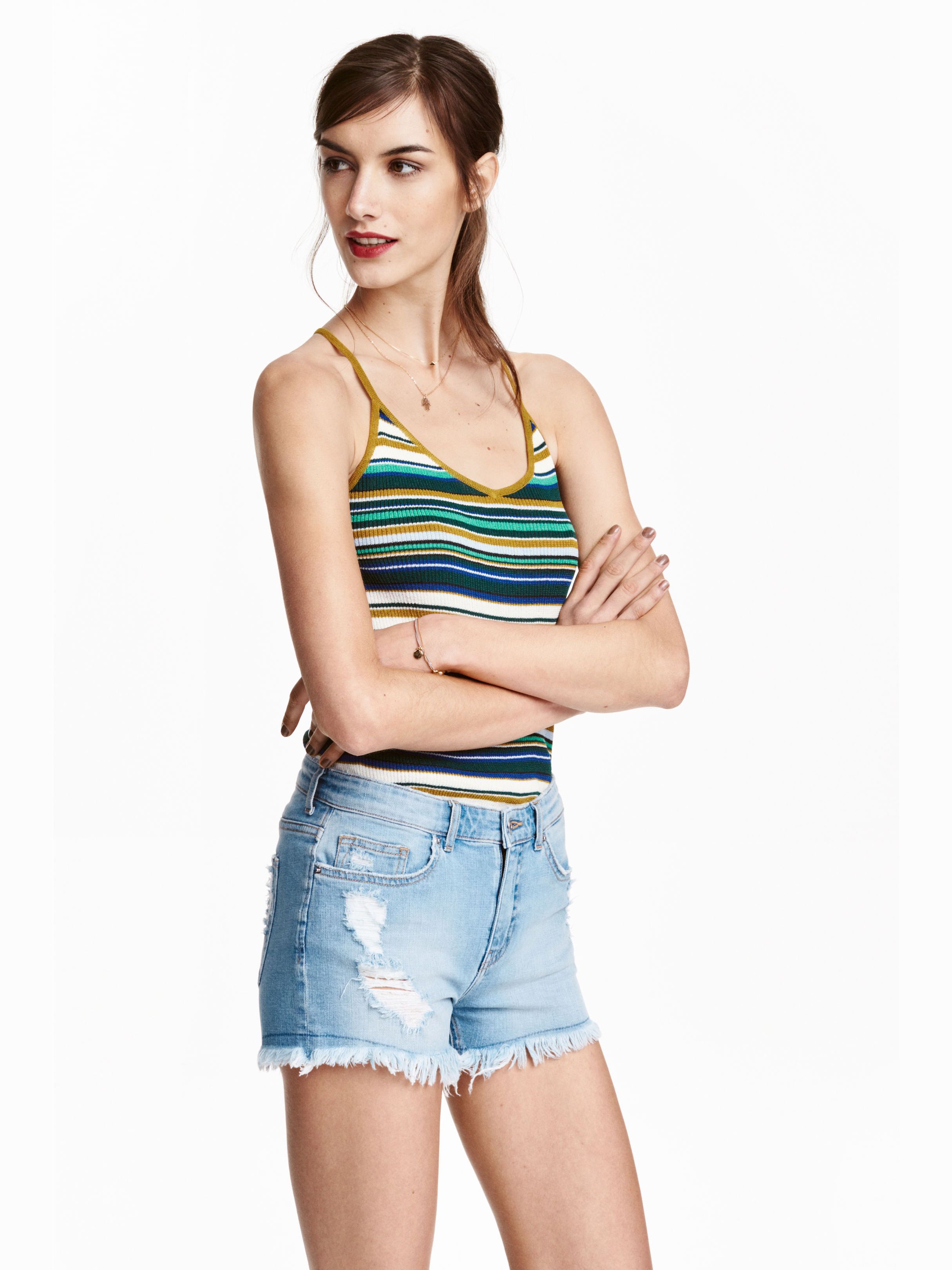

Топ H&M 3826643-AAUB S Разноцветный