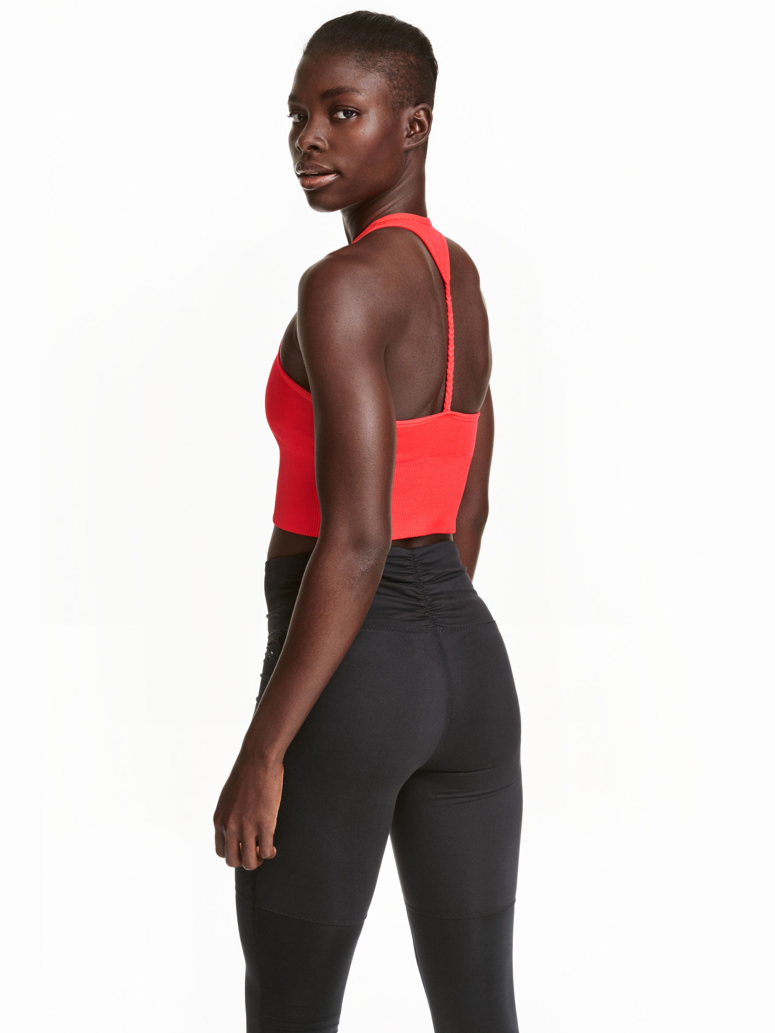 

Спортивный топ H&M 3914544-ACVF L Красный