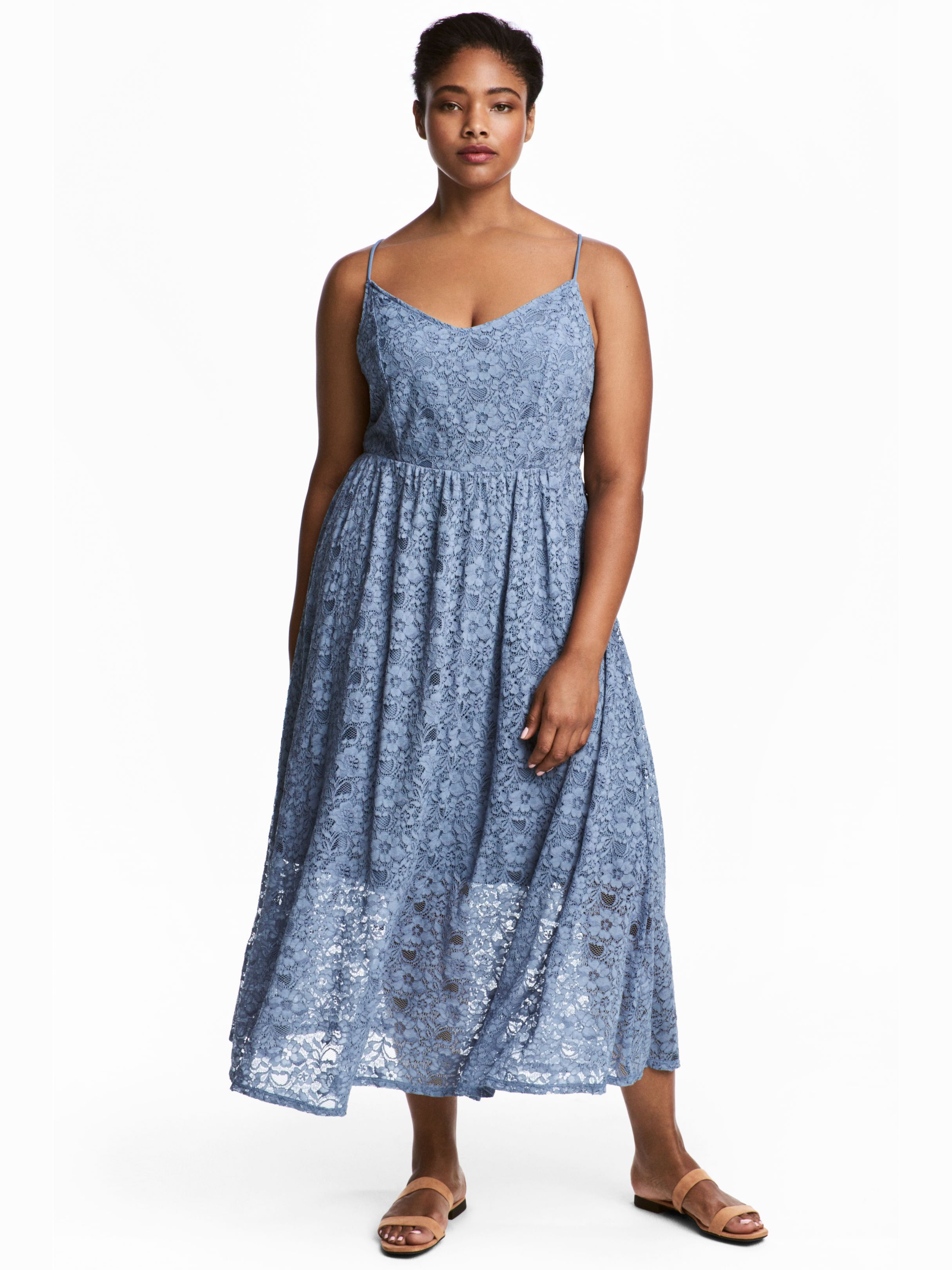 

Платье H&M 5379206-ACUI 3XL Бледно-синее
