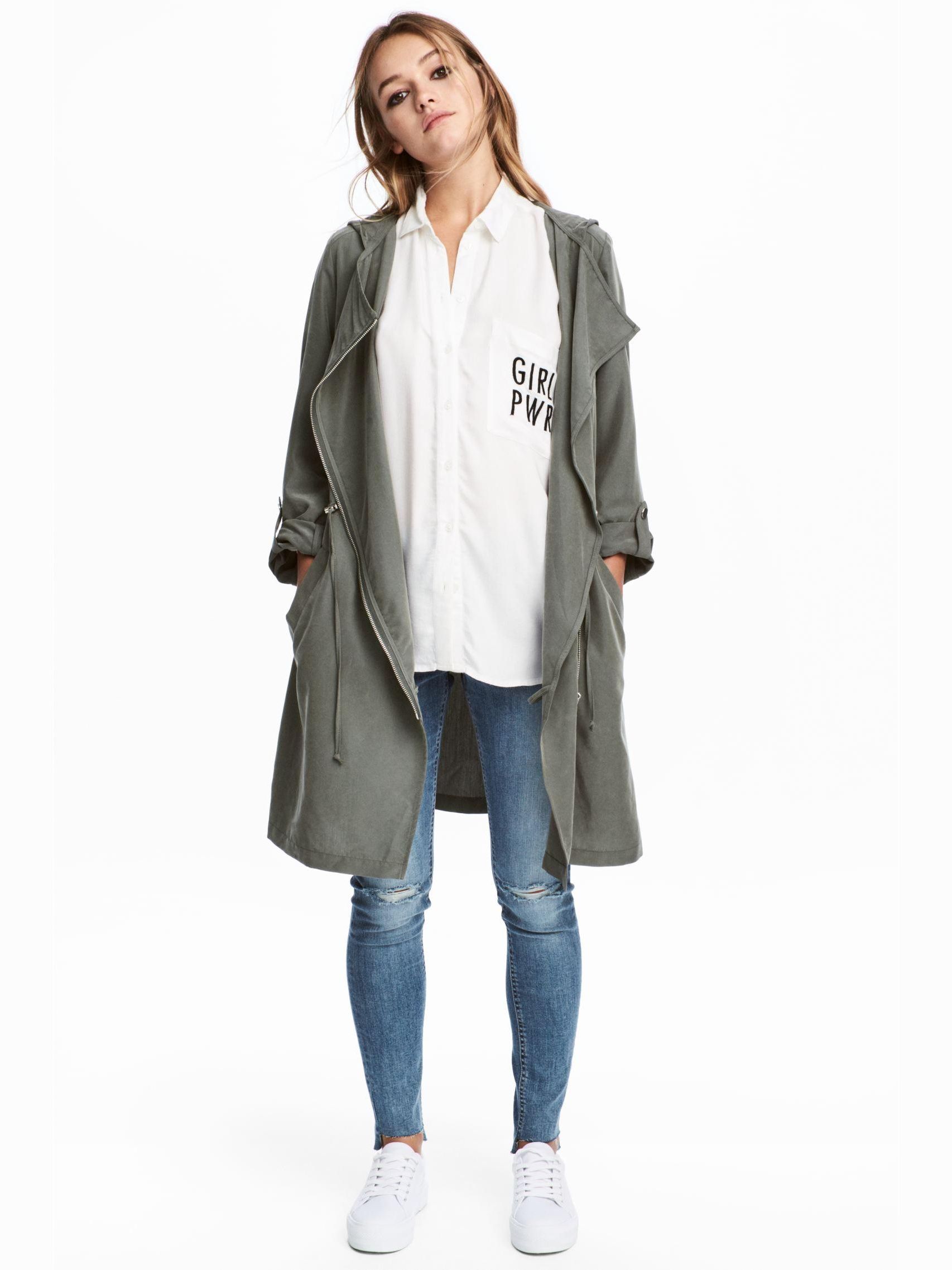 

Плащ H&M 5310586-ACYC 42 Хаки