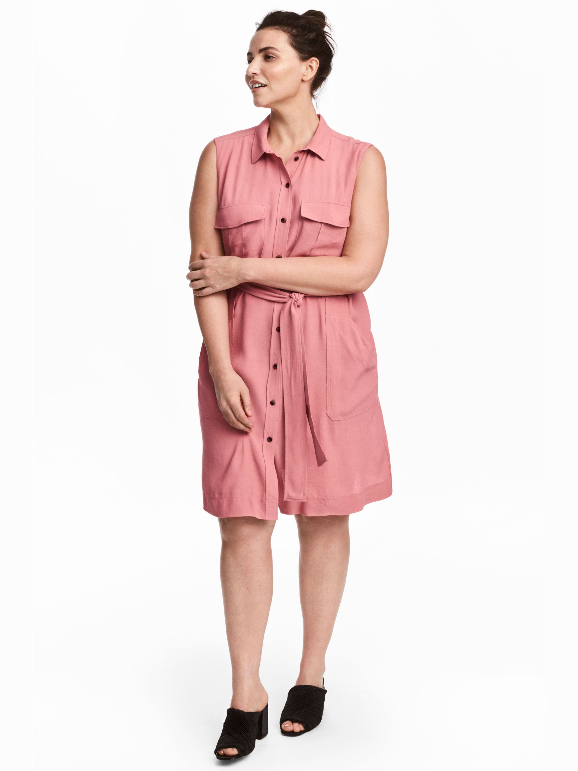 

Платье H&M 5212725-ACWG 44 Розовое