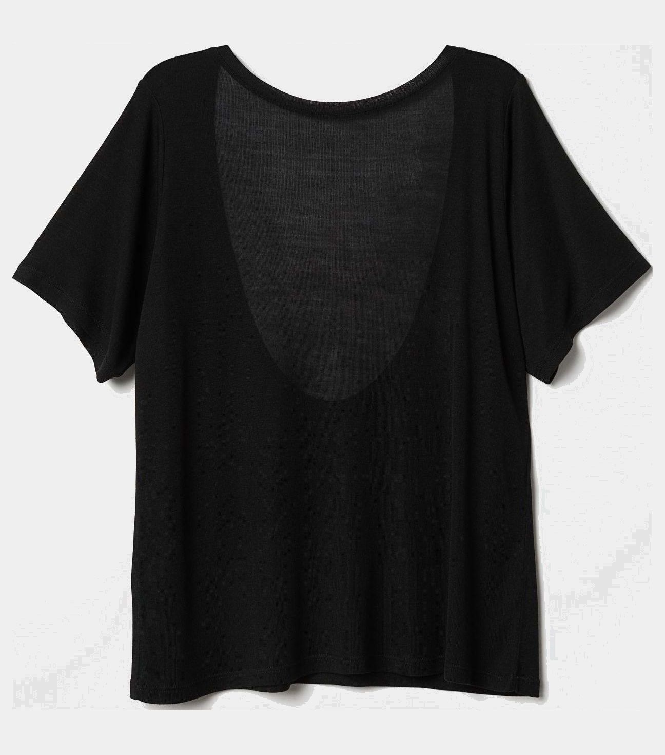 

Топ H&M 4454198-AAAD 36 Черный