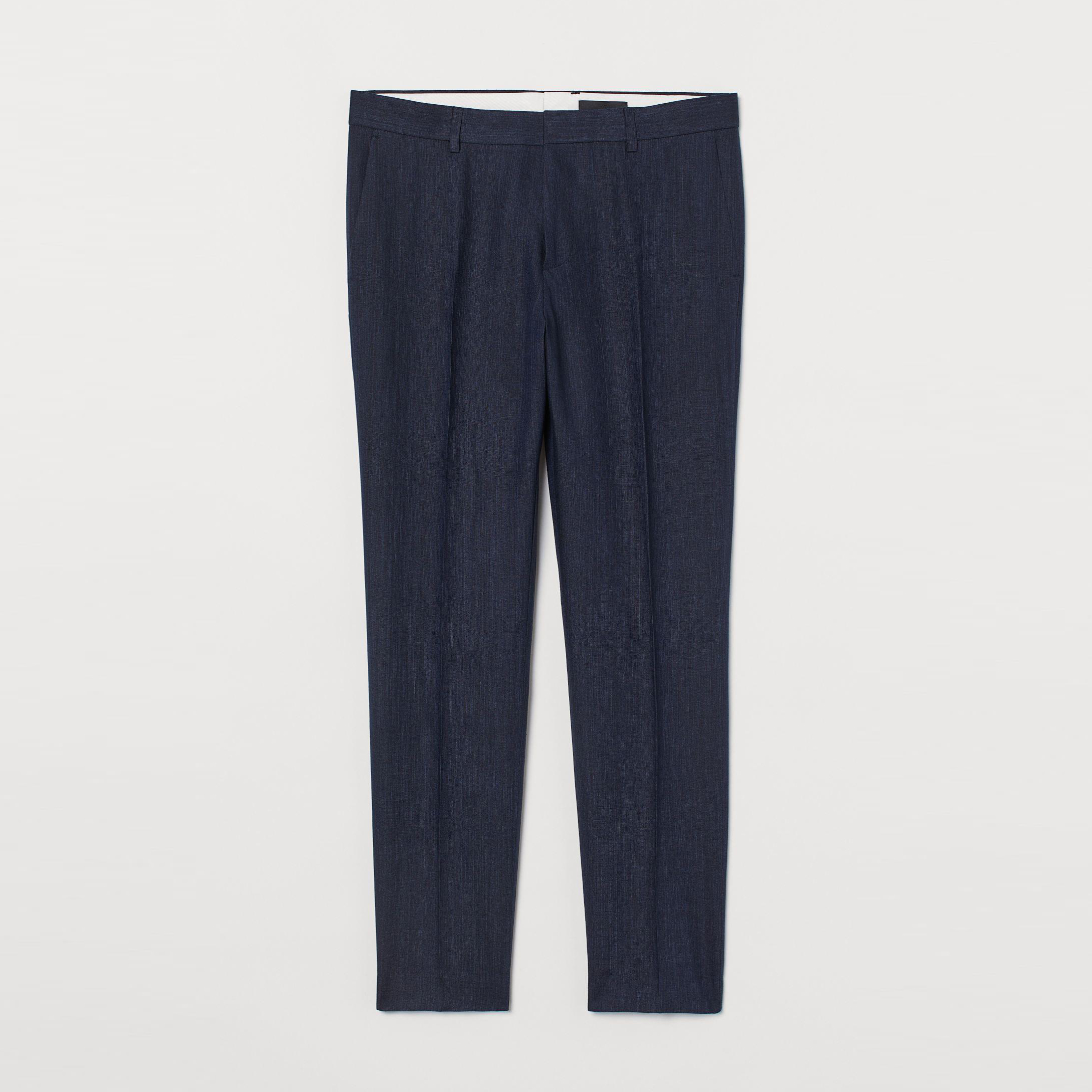 

Брюки H&M 7615011-AAQJ 56 Темно-синие