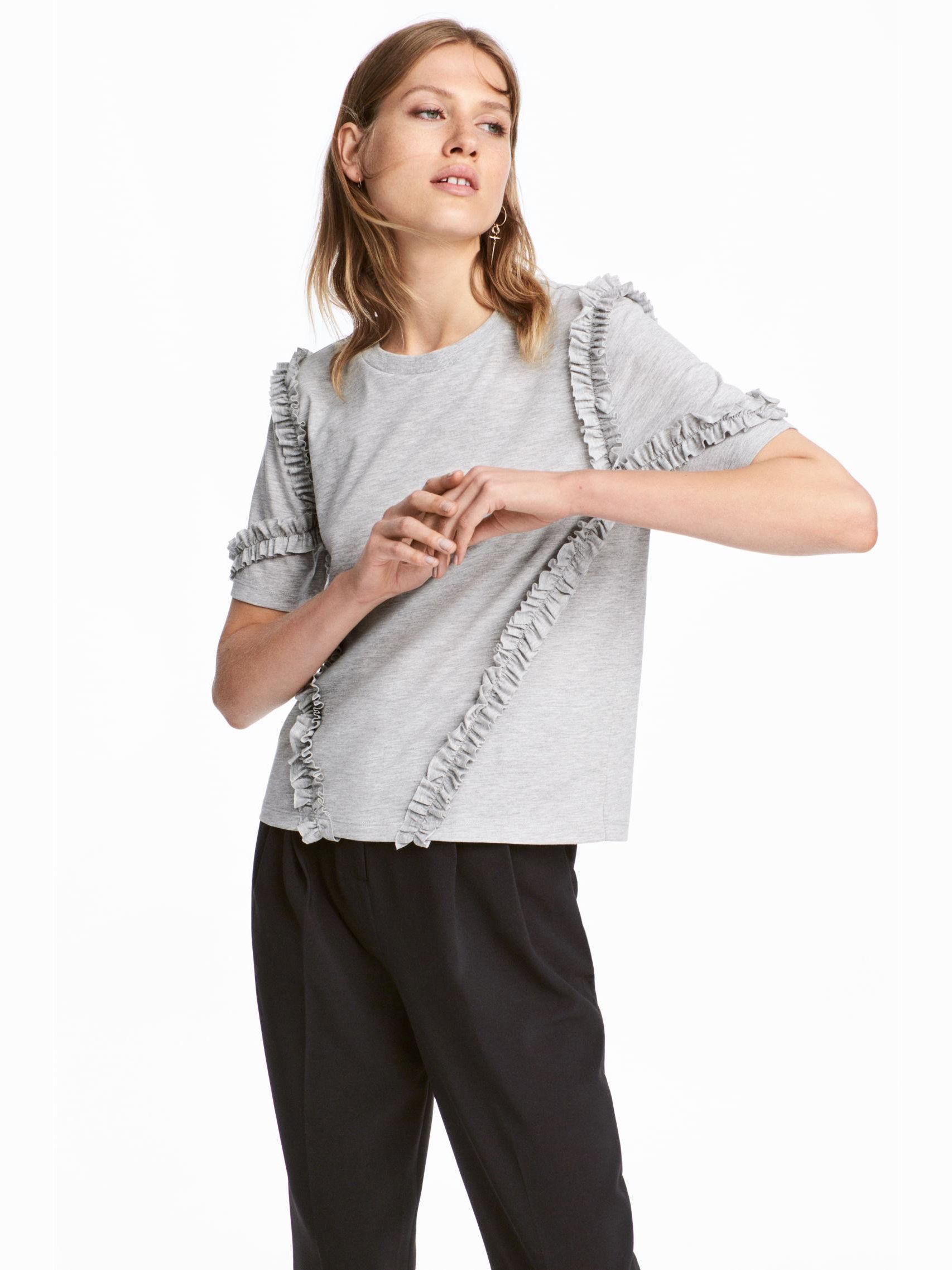 

Футболка H&M 5717096-ABKU XS Серая