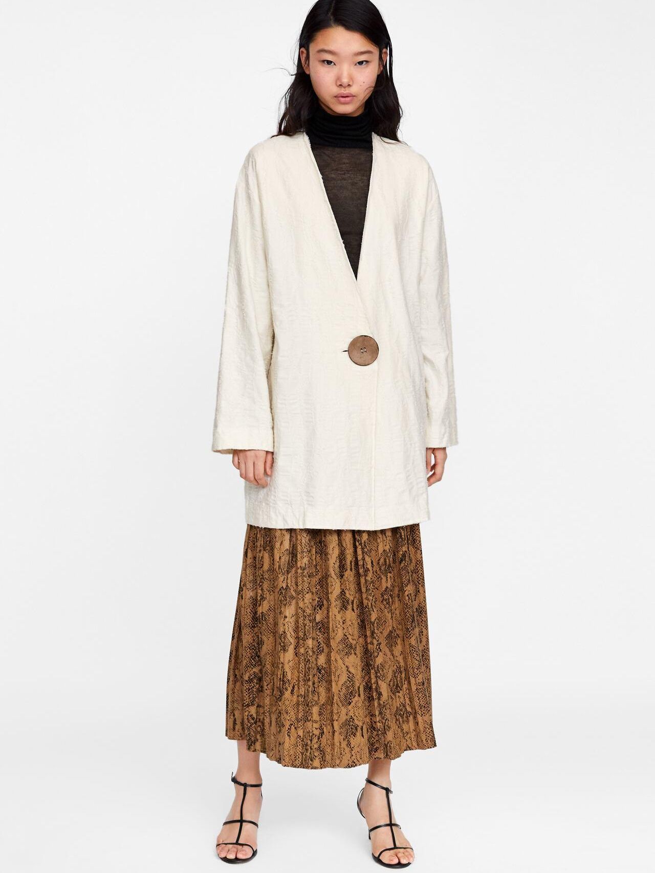 

Кардиган Zara 1198/632/712-ABAK L Молочный