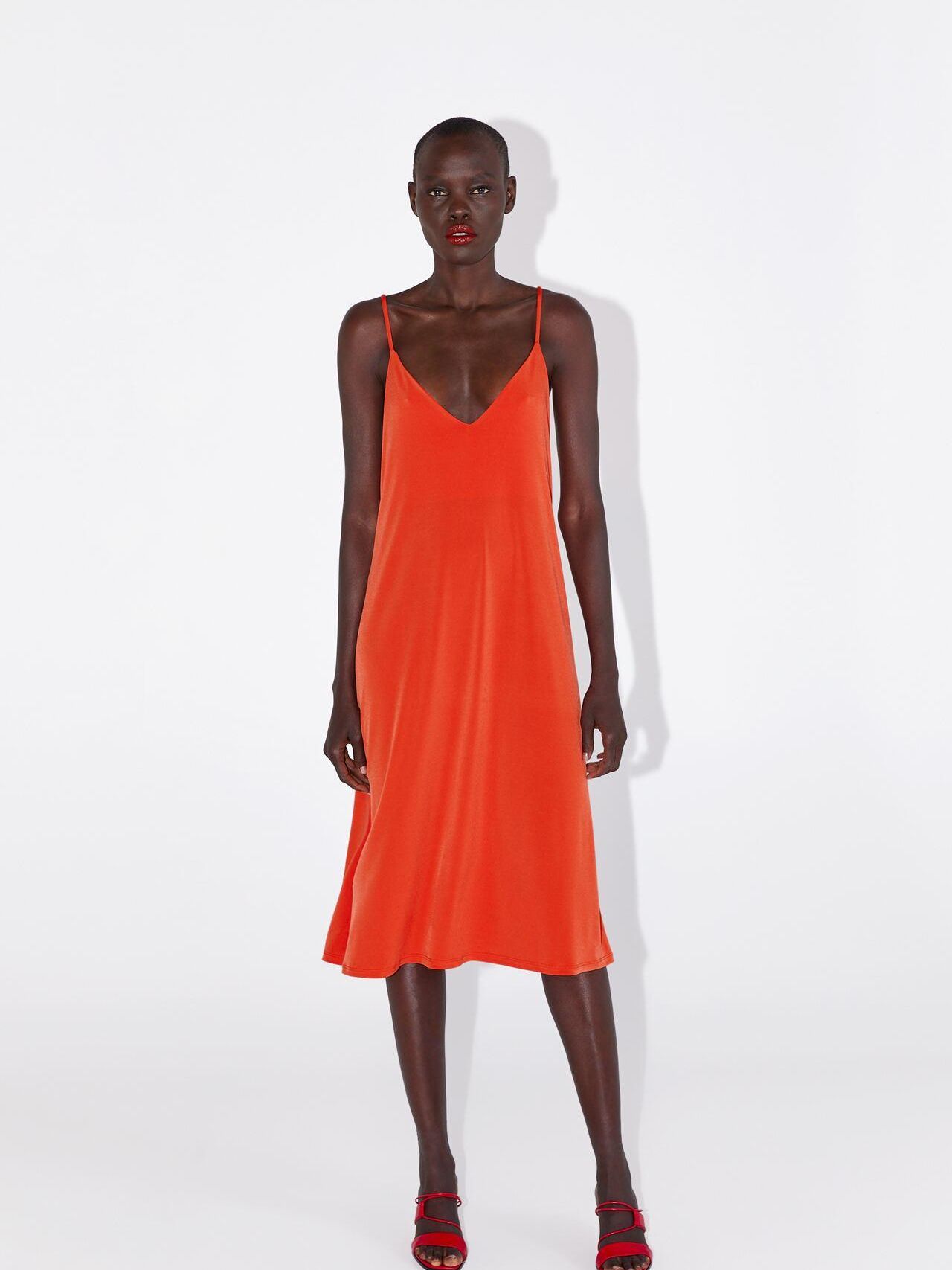 

Платье Zara 1165/214/632-ACVF L Красное