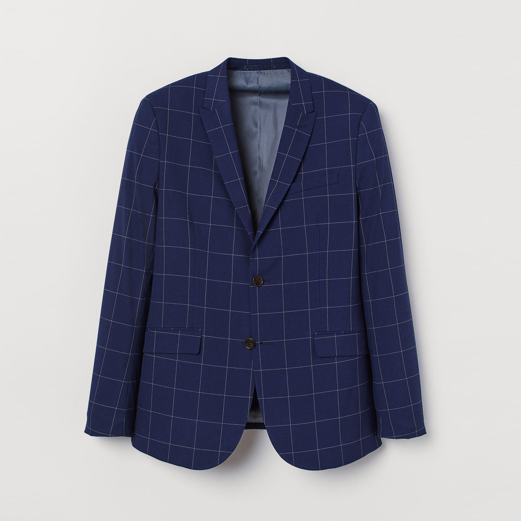 

Пиджак H&M 7421880-AATV 56 Темно-синий в клетку