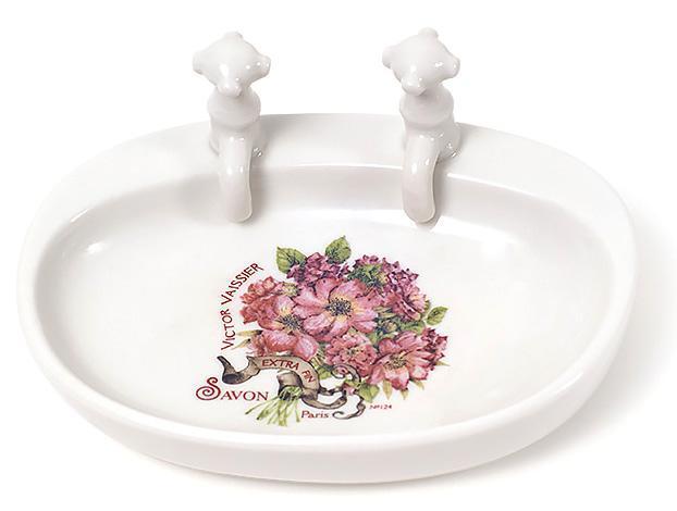 

Мыльница SAVON 14х10х5.5 см фарфор (psg_BD-855-120)