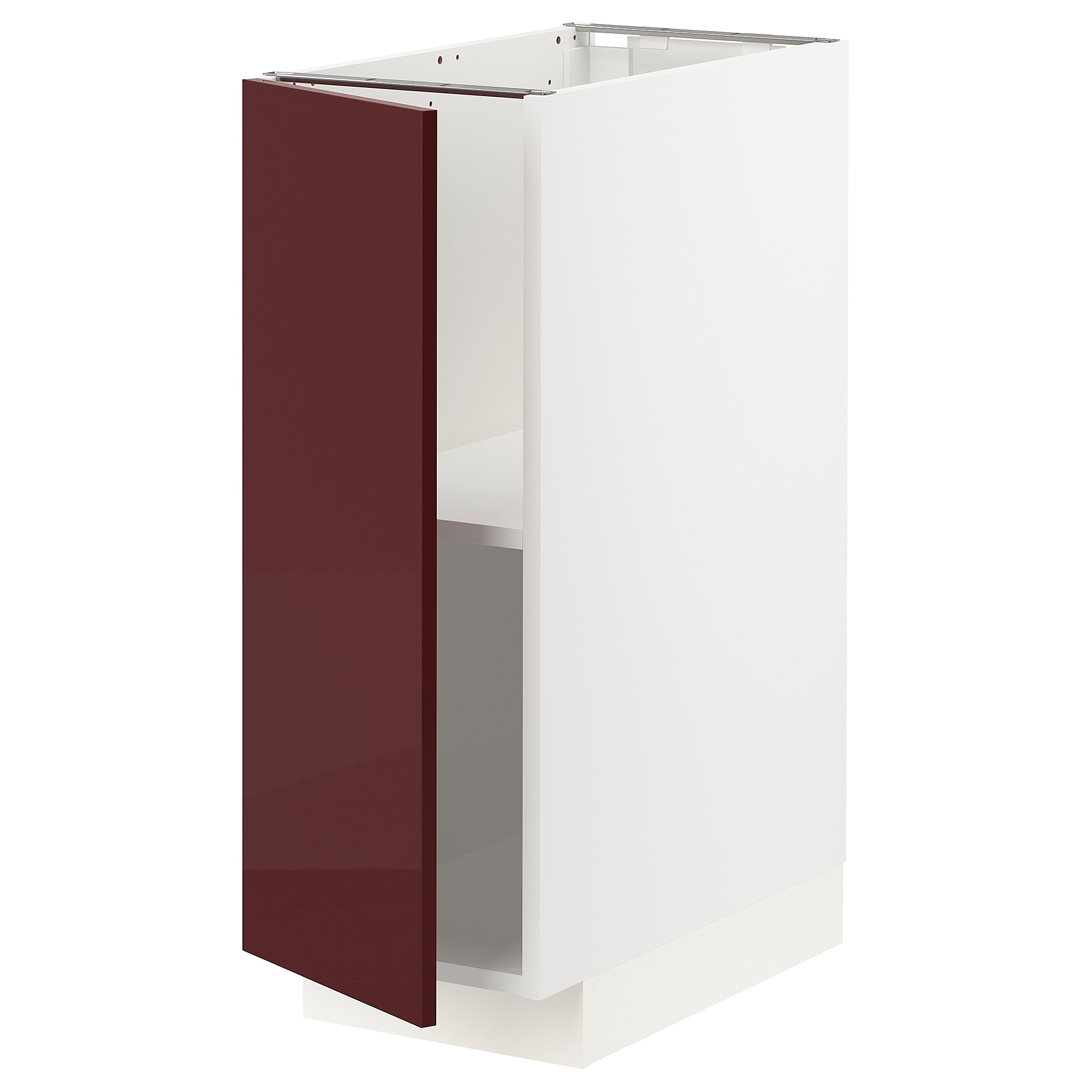 

Напольный шкаф с полками IKEA МЕТОД белый калларп 893.267.31