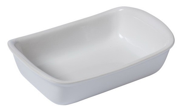 

Форма для запекания PYREX Supreme white форма керамика, прямоугольная,33х23см