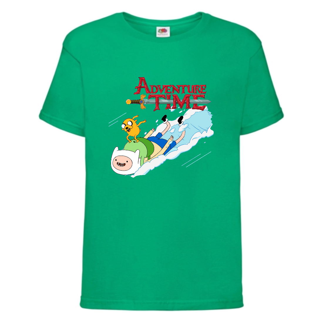 

Футболка детская Время Приключений 005 (Adventure Time) зеленая (ADT grn 005) 164 см