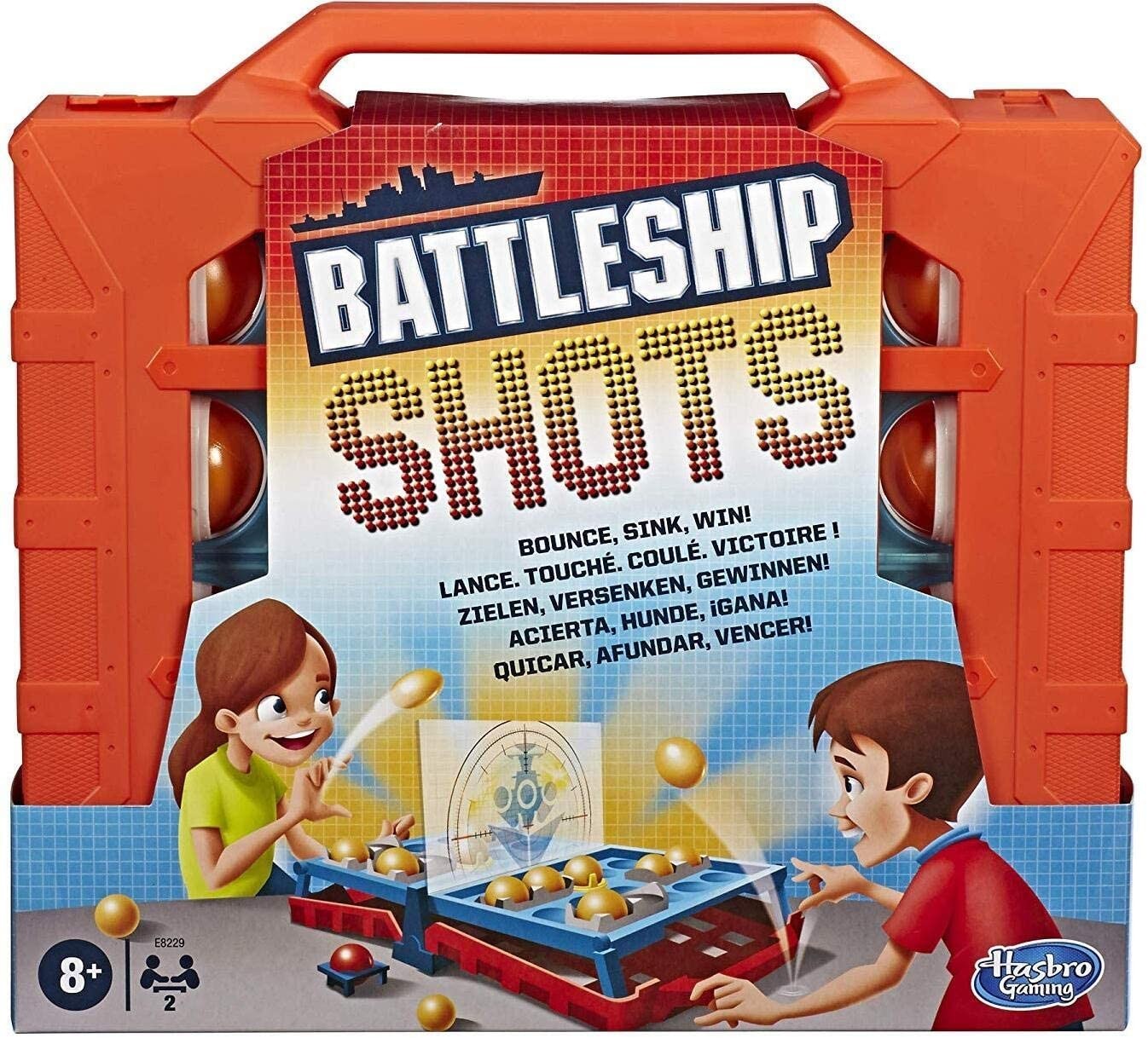 

Игра настольная Hasbro Battleship Shots Морской Бой