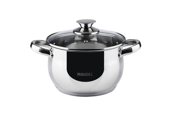 

Кастрюля RINGEL Brand Кастрюля 20 см (3.5 л) с крышкой (RG-2012-20)