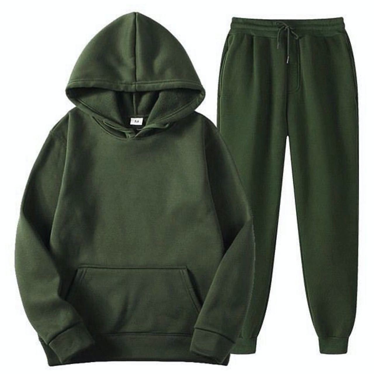 

Спортивный костюм с капюшоном Top Clothes M Зеленый К-309-4
