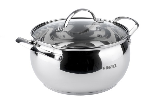 

Кастрюля RINGEL Bremen Кастрюля 20 см (3.4 л) с крышкой (RG-2000-20)