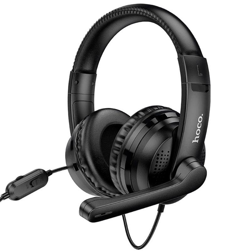 

Игровые наушники HOCO Gaming Magic Tour Gaming Headphones W103 с микрофоном проводные Black (W103)