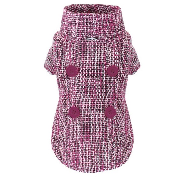 

Куртка для собак Croci Pinky Tweed зима, розовый, 30 см