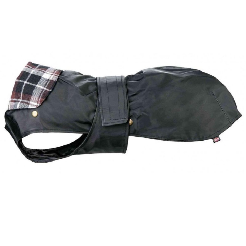 

Попона для собак, со съёмной фланелевой подкладкой Trixie Paris размер S черный, 36 см