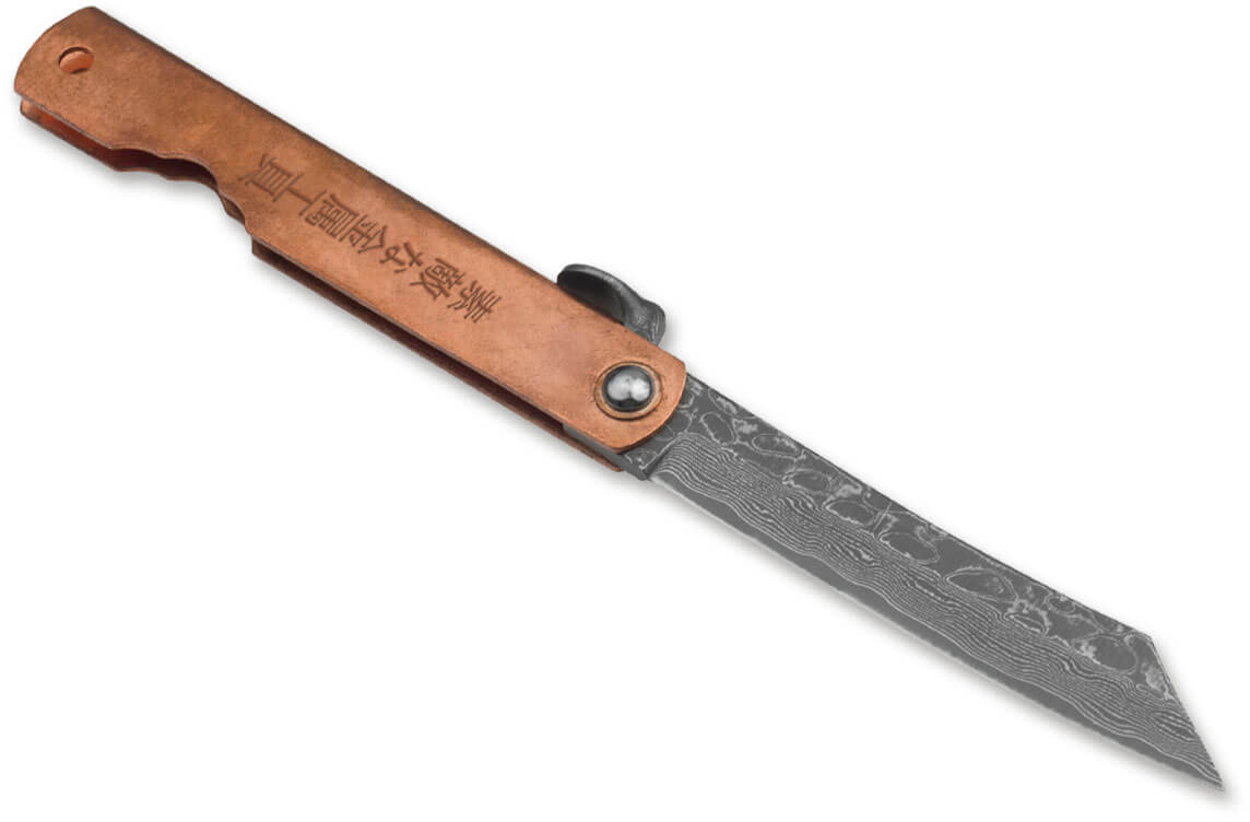 

Нож Higonokami Irogane Damascus (01PE315)