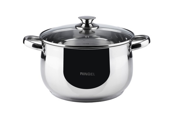

Кастрюля RINGEL Brand Кастрюля 24 см (5.9 л) с крышкой (RG-2012-24)