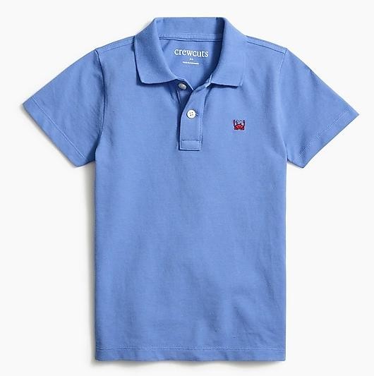 

Поло Crewcuts для мальчика голубое 162-173 см