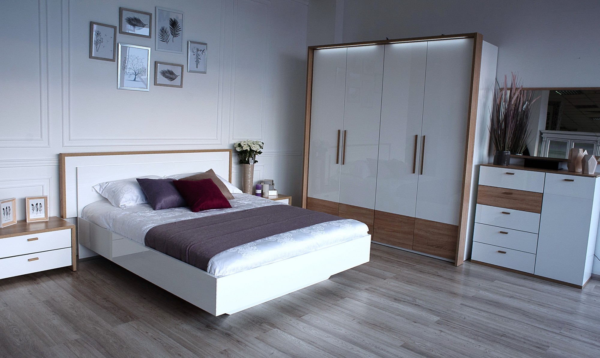 

Кровать Embawood Верона MW180 белая