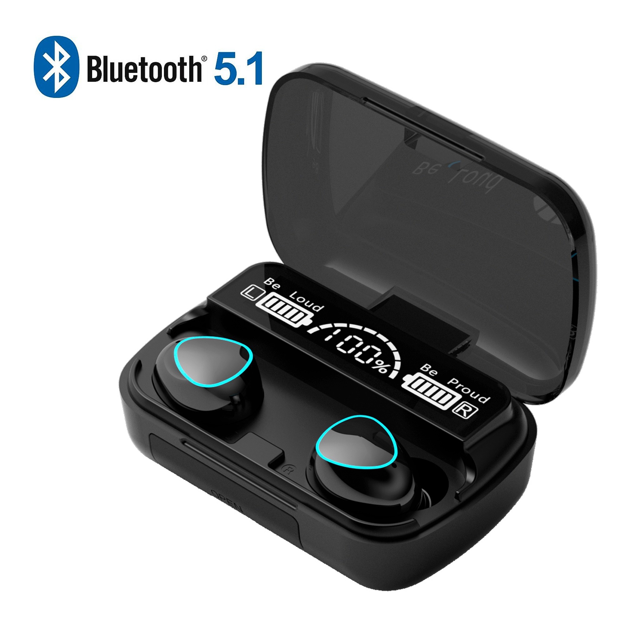 

Беспроводные наушники True Wireless M10 Black