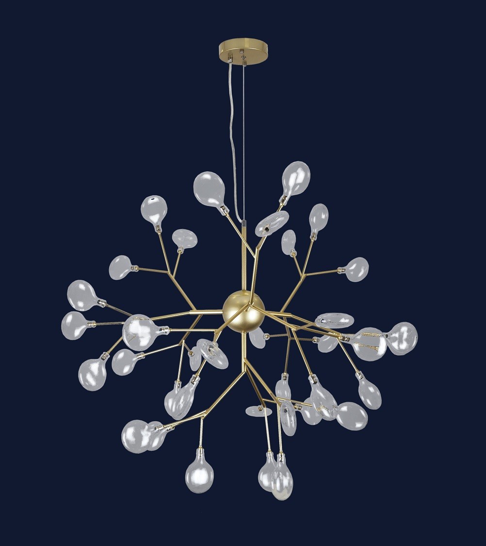 

Люстра Лофт Levistella 918LP262-36 GD+CL