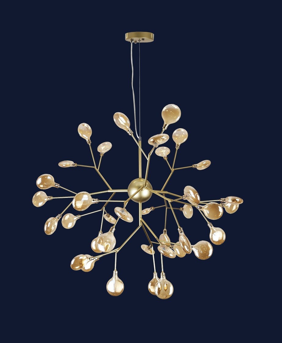 

Люстра Лофт Levistella 918LP262-36 GD+BR