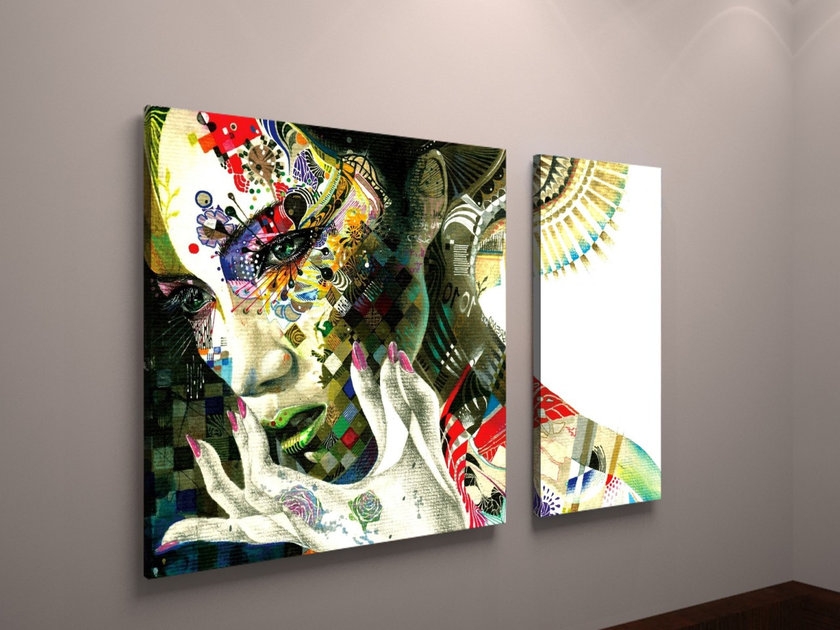 

Картина Vitrina Дівчина з квітам 100x60 см (100005-2)