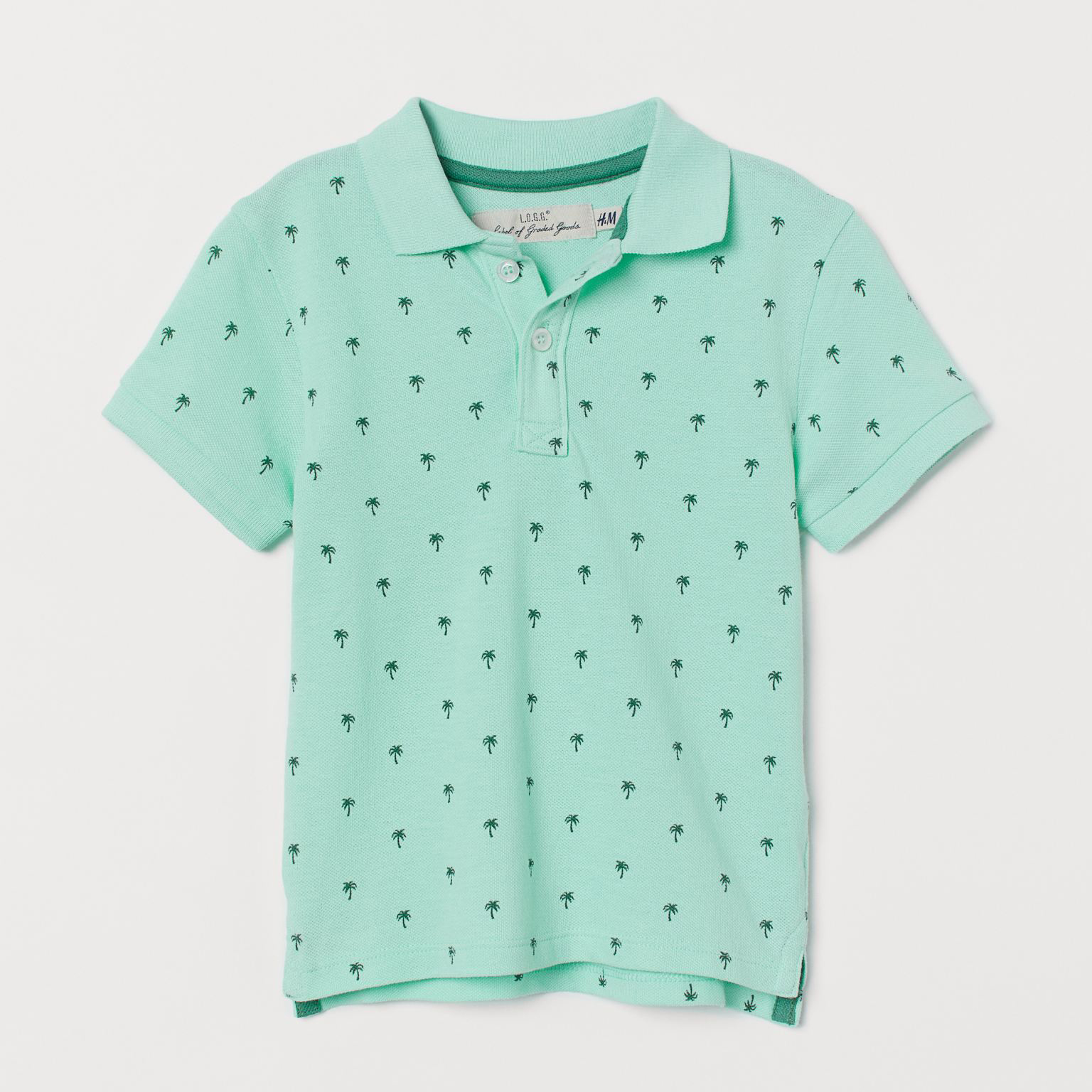 

Поло H&M 2803-7914991 98-104 см Бирюзовое