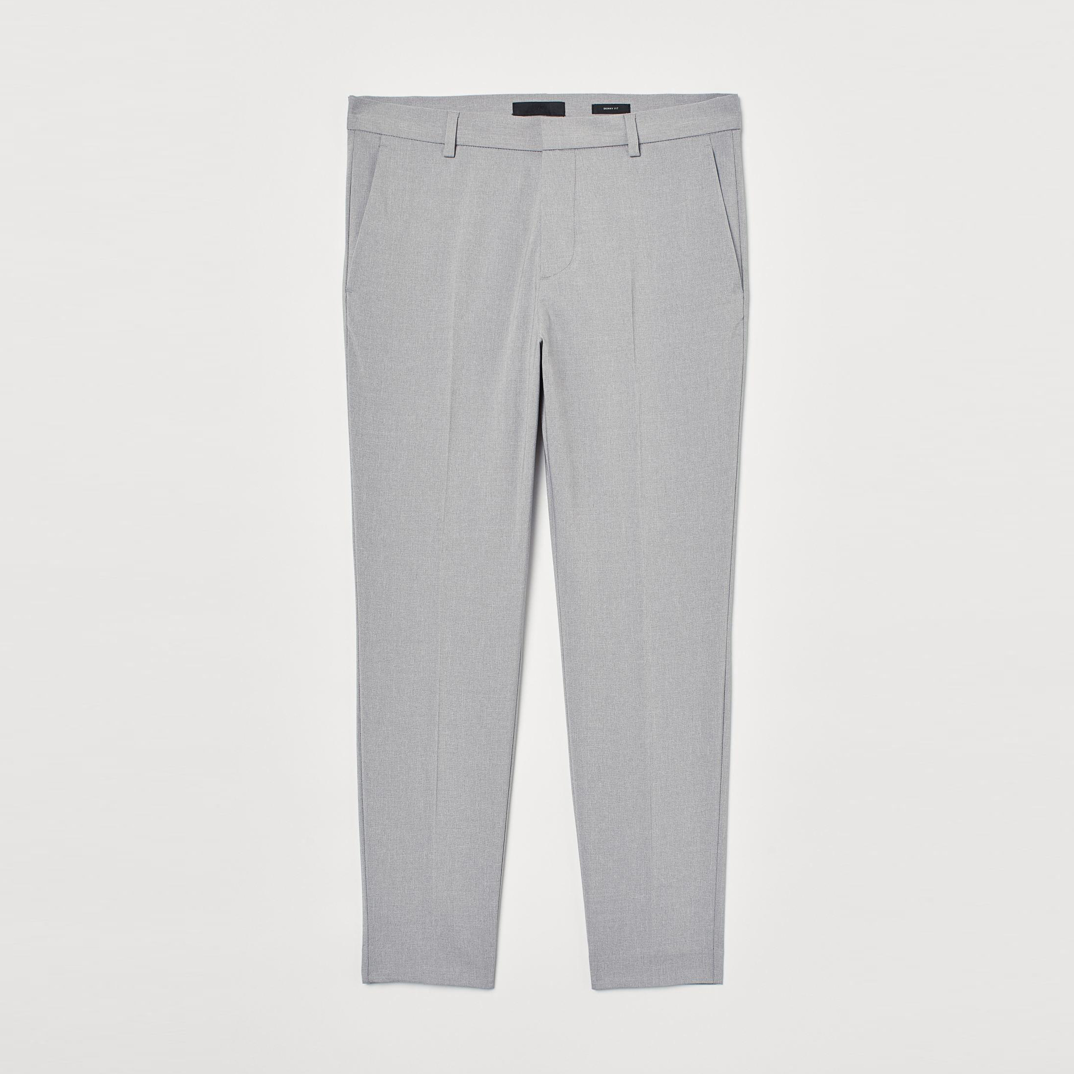 

Брюки H&M 8436141-ACWW 31 Светло-серые