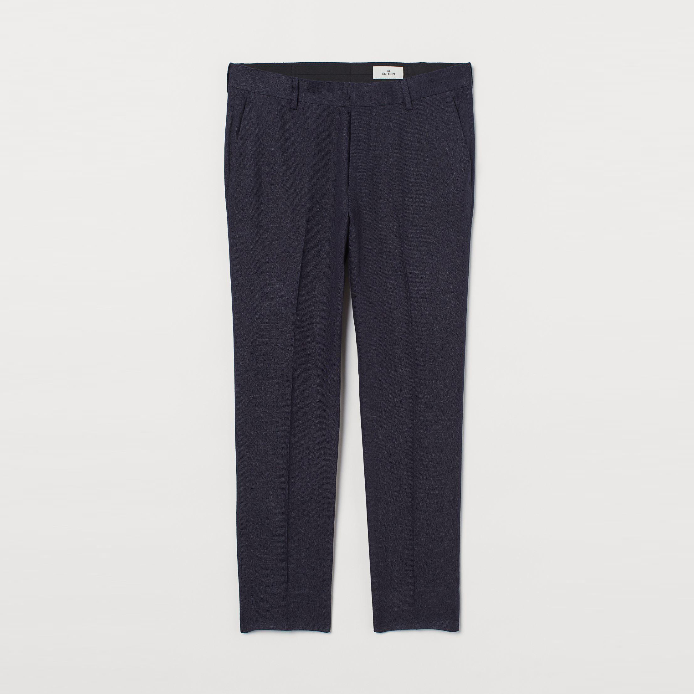 

Брюки H&M 8251291-AAQJ 32 Темно-синие