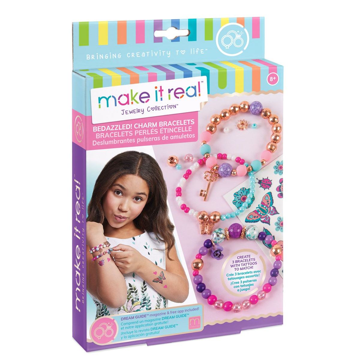 

Make it Real: Набор для создания шарм-браслетов «Цветочная фантазия» (MR1202)