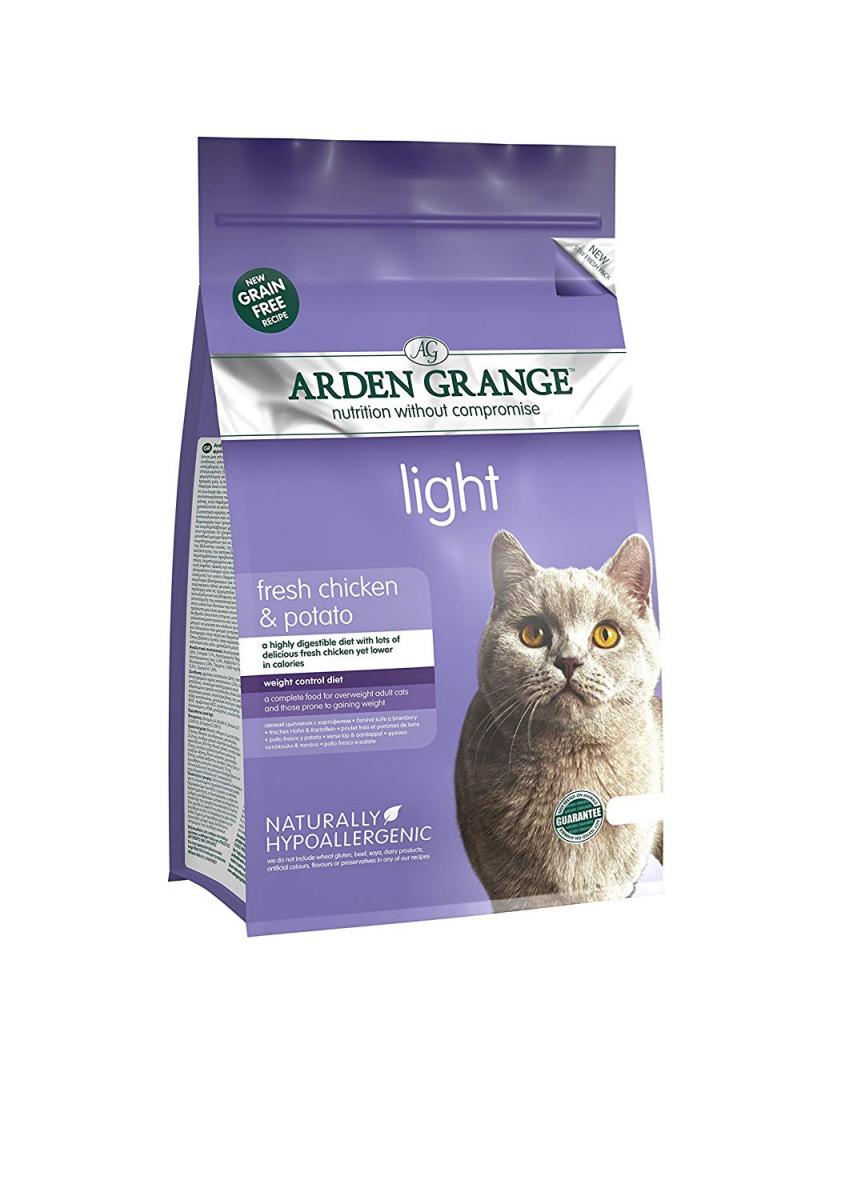 

Сухой корм для котов Arden Grange Adult Cat Light 4 кг (AG614368)