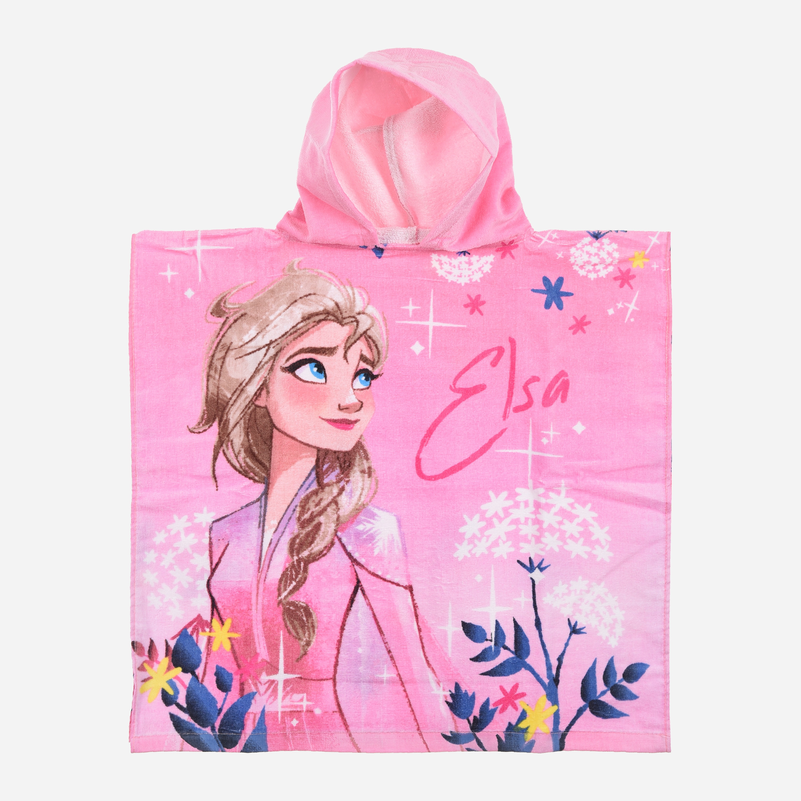

Полотенце-пончо Disney Frozen ET1853 Светло-розовое