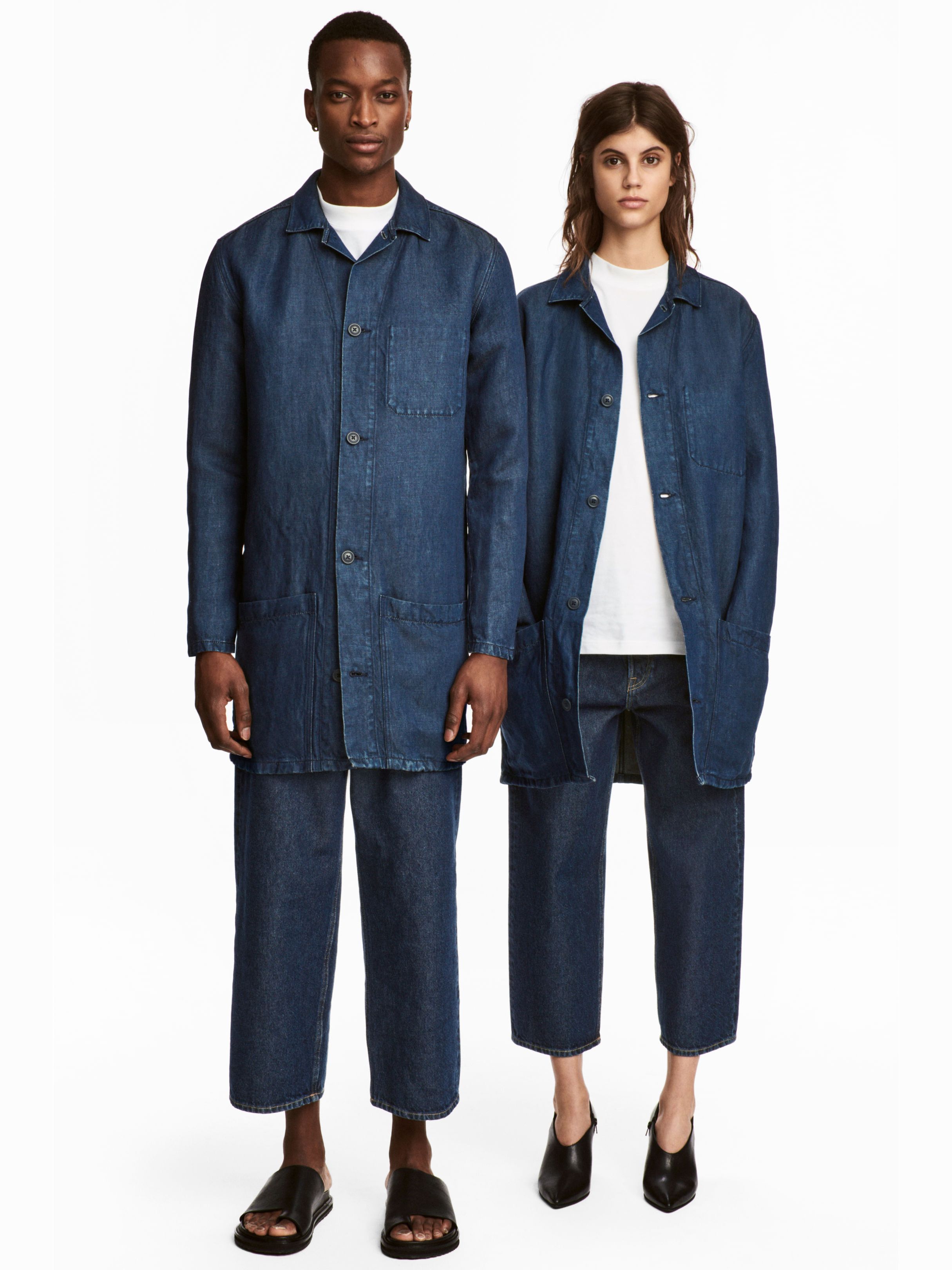 

Плащ H&M 5022265-ACXD XS Синий