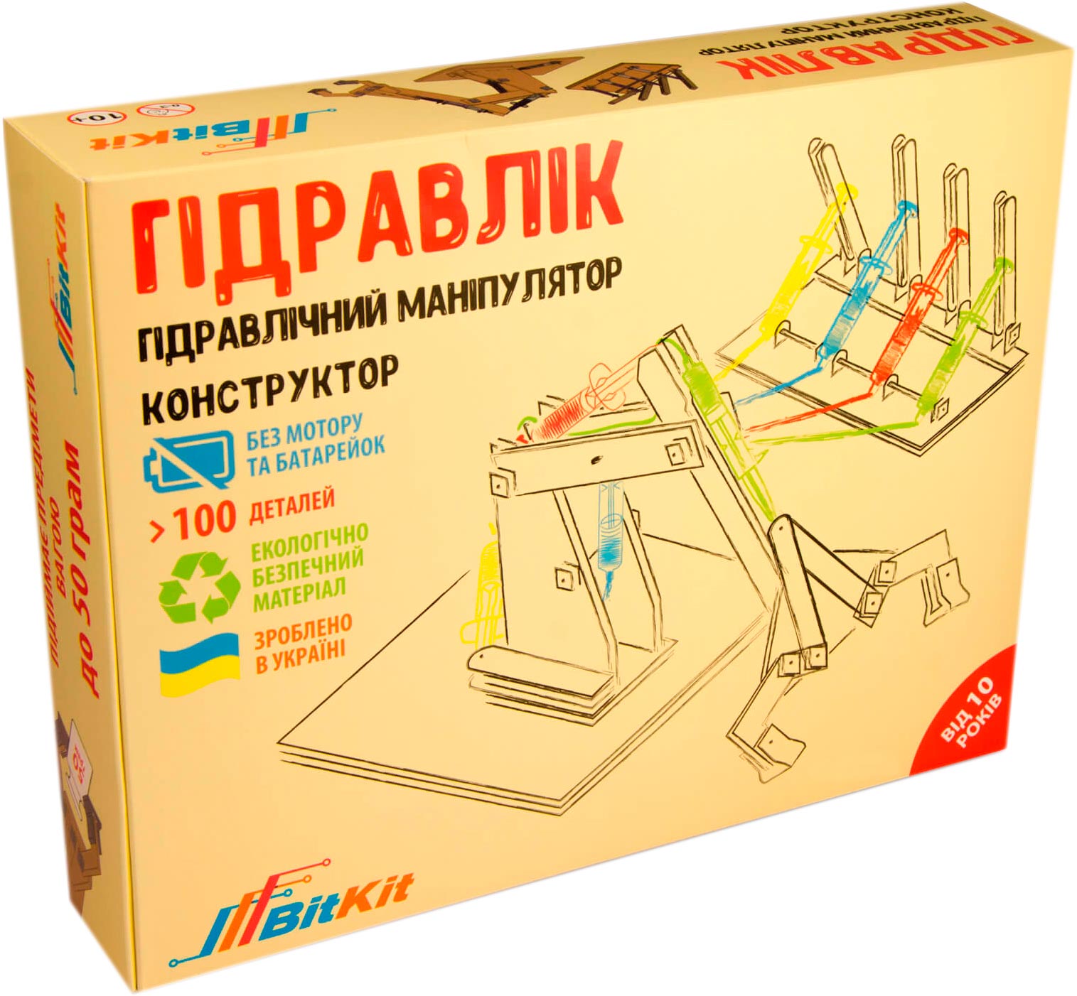

Конструктор Гидравлик, BitKit (12-44128)