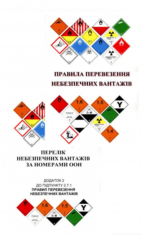 

Правила перевезення небезпечних вантажів зі змінами та додатками. Редакція від 16.03.2018 (комплект з 2 книг) (886160)